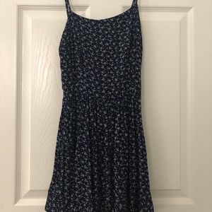 brandy melville navy floral dress